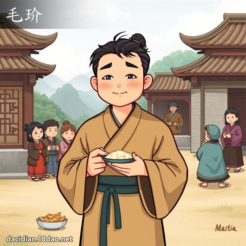 毛玠 - 国语大辞典配图