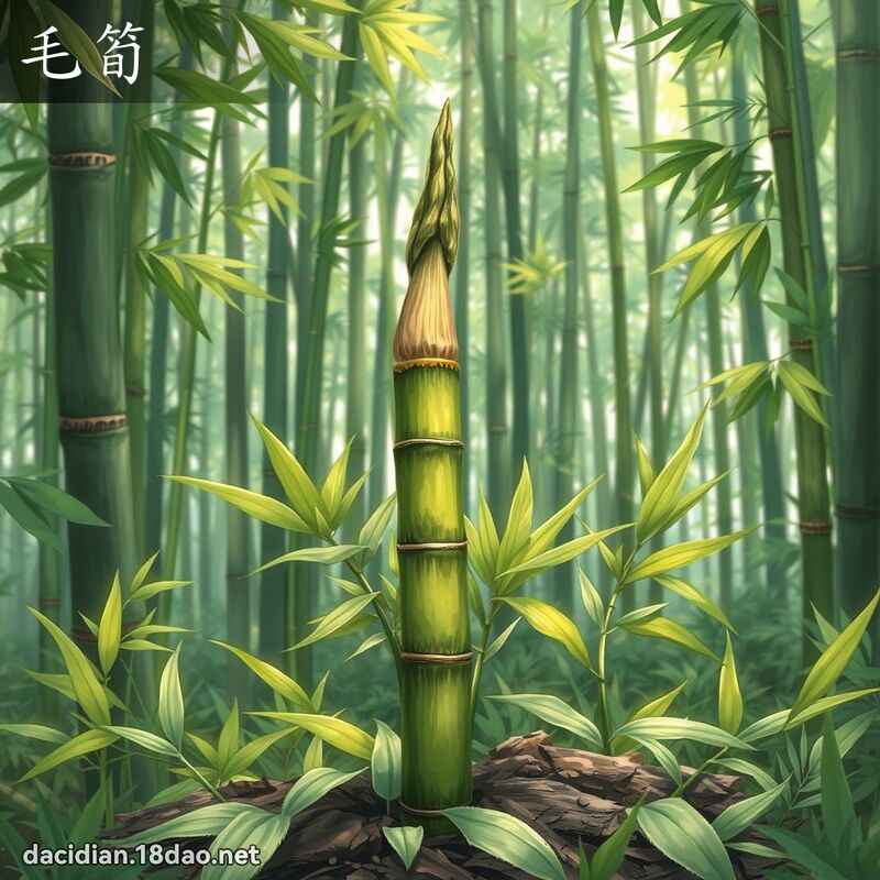 毛筍 - 國語大辭典配圖