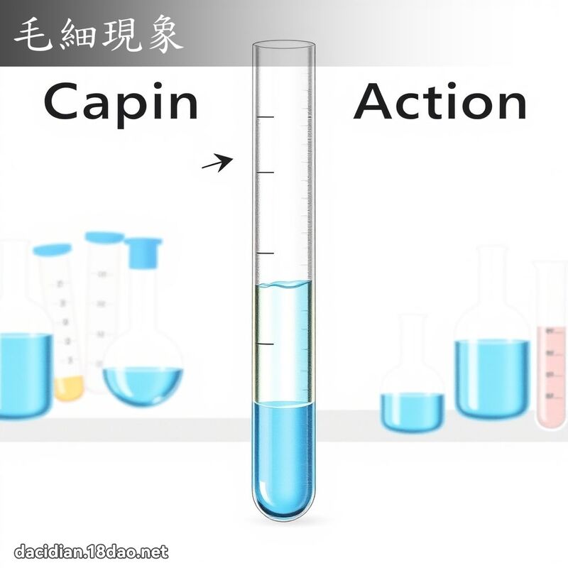 毛細現象 - 國語大辭典配圖