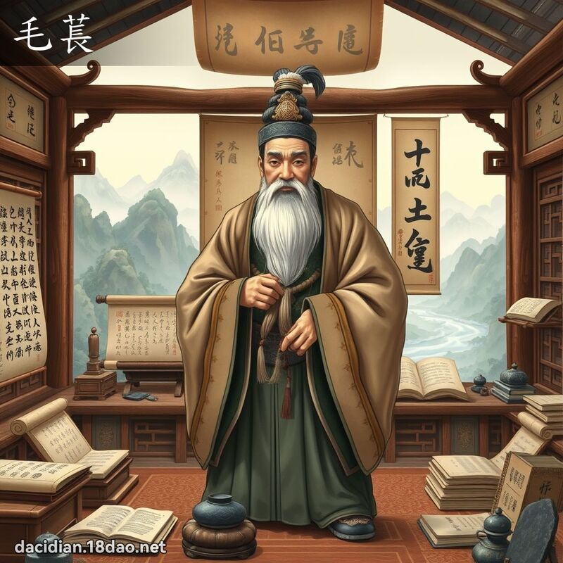毛萇 - 国语大辞典配图