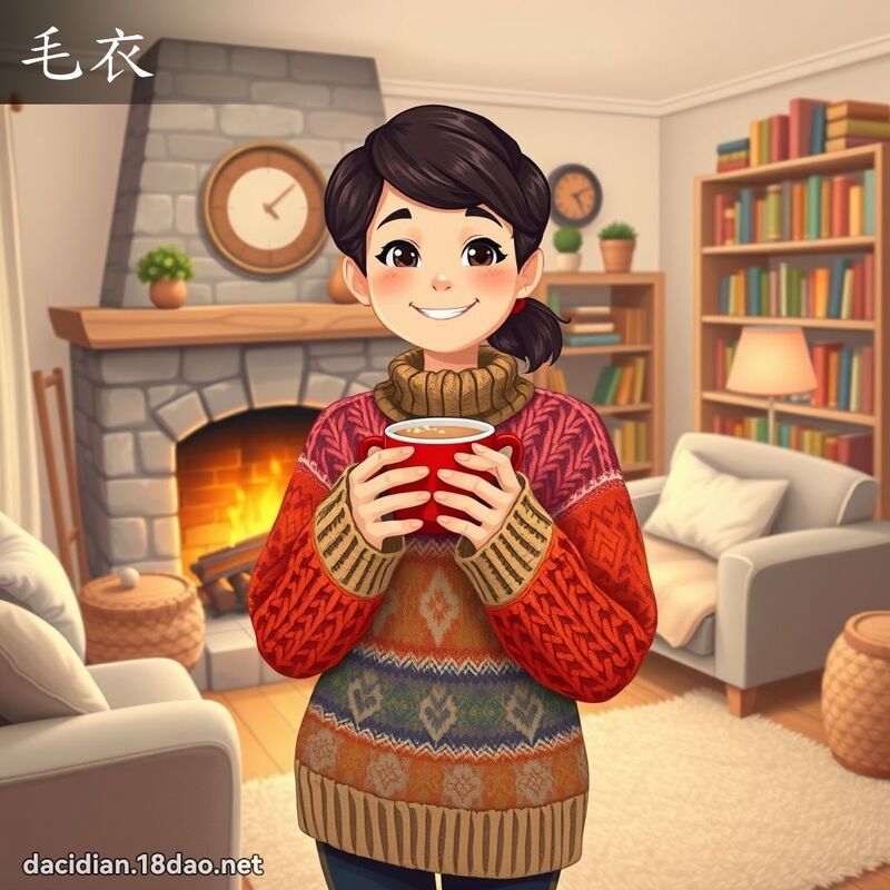 毛衣 - 国语大辞典配图