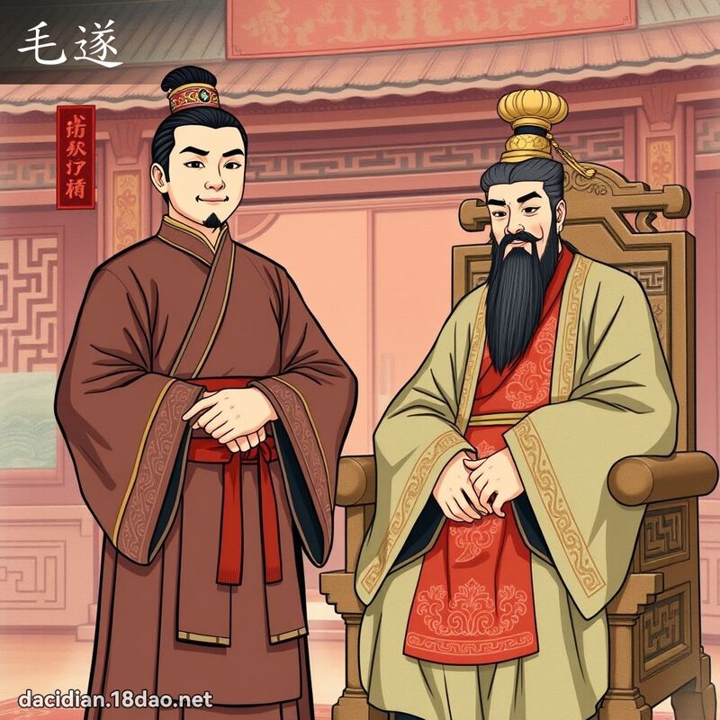 毛遂 - 國語大辭典配圖