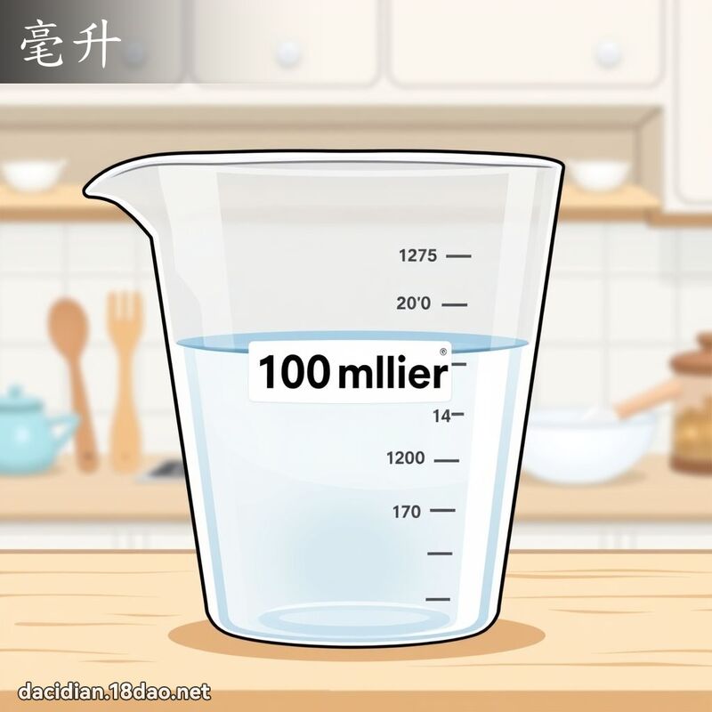 毫升 - 国语大辞典配图