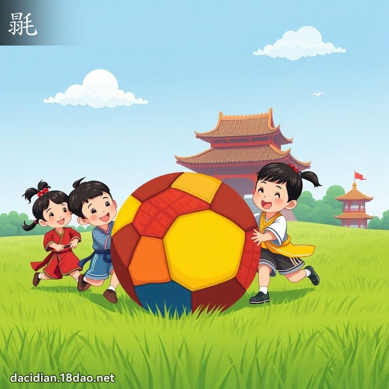 毾 - 國語大辭典配圖