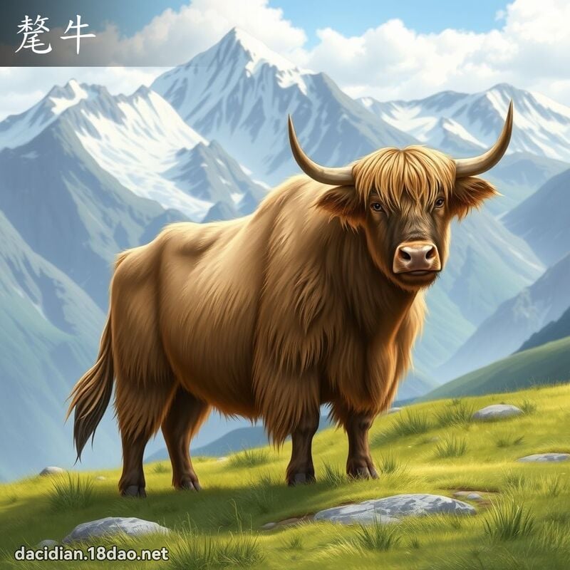 氂牛 - 國語大辭典配圖