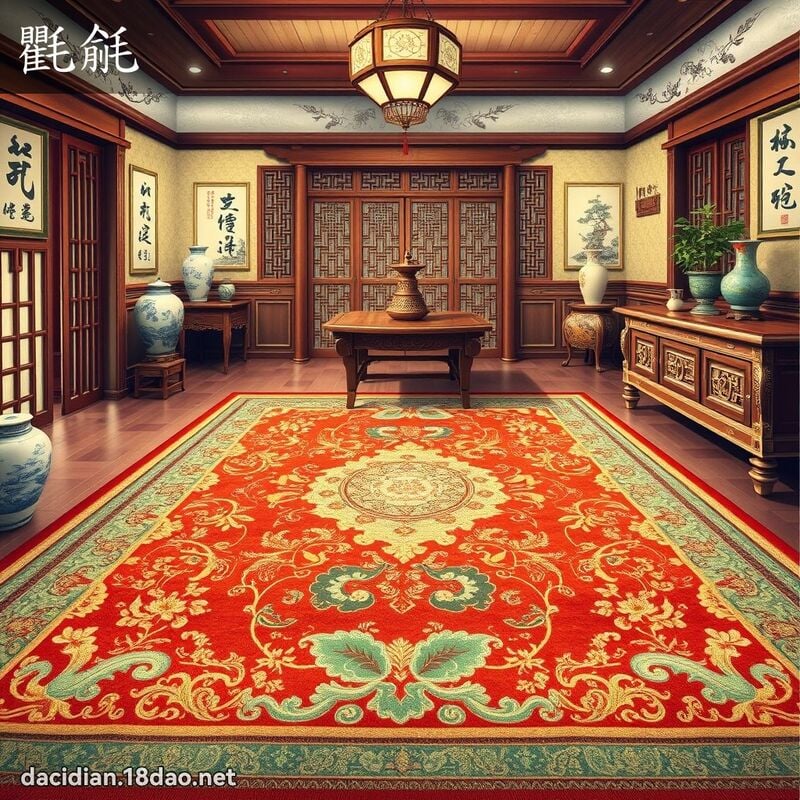 氍毹 - 国语大辞典配图