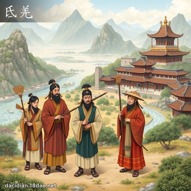 氐羌 - 国语大辞典配图