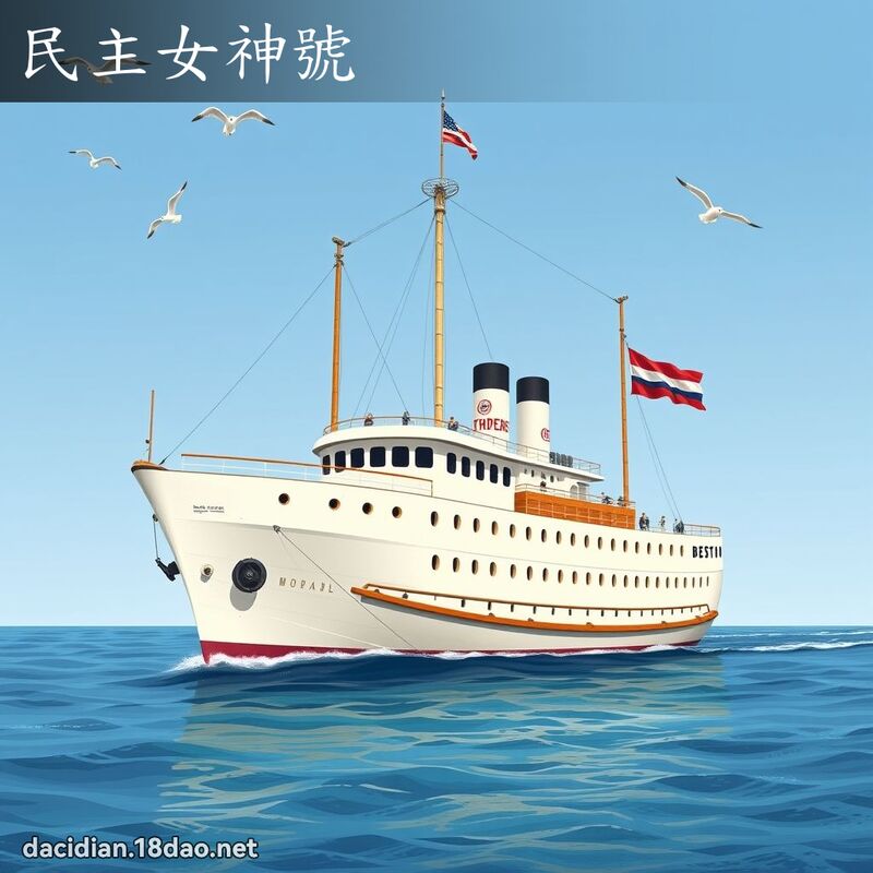 民主女神號 - 國語大辭典配圖