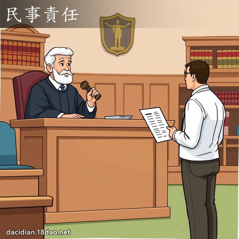 民事责任 - 国语大辞典配图