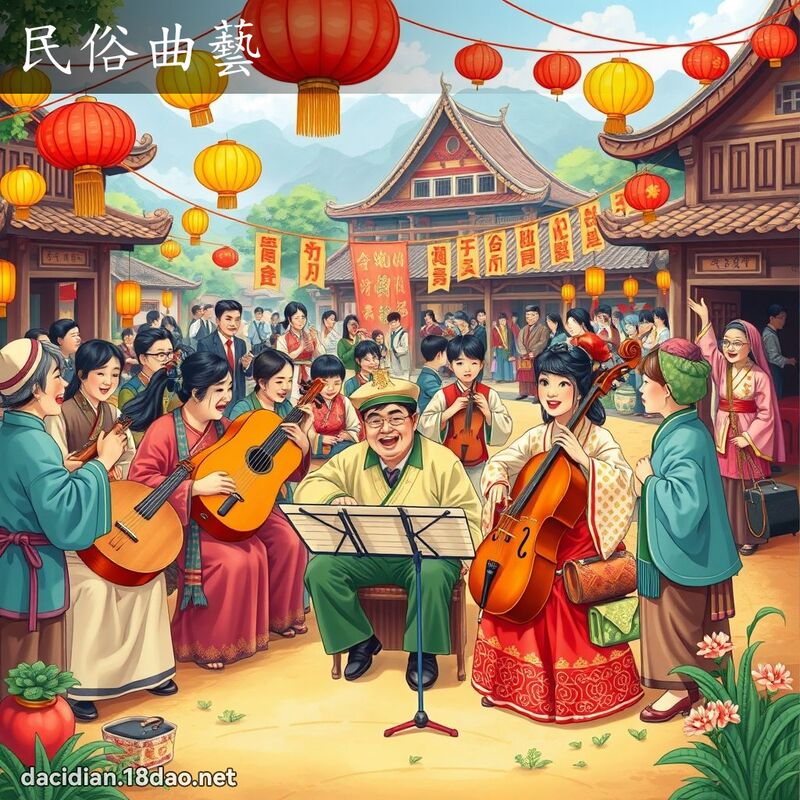 民俗曲艺 - 国语大辞典配图