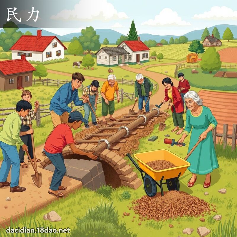 民力 - 國語大辭典配圖