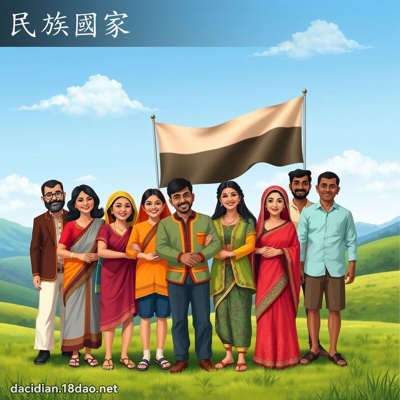 民族国家 - 国语大辞典配图