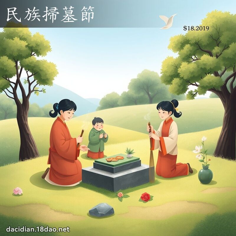 民族扫墓节 - 国语大辞典配图