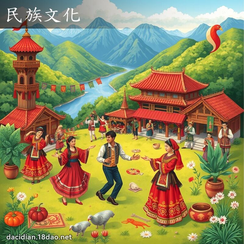 民族文化 - 国语大辞典配图
