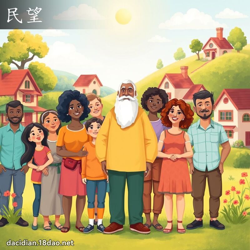民望 - 國語大辭典配圖