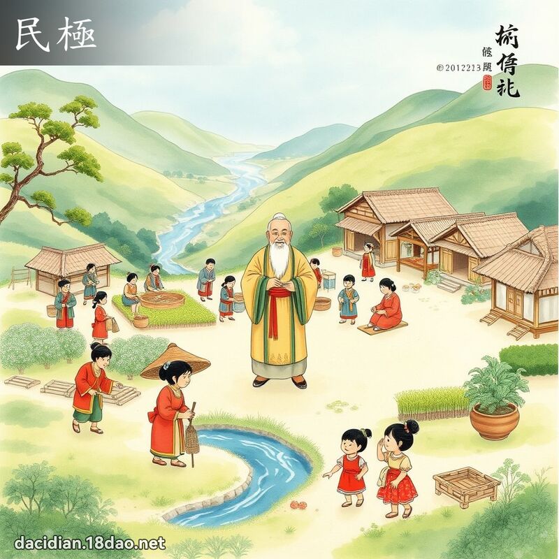 民极 - 国语大辞典配图