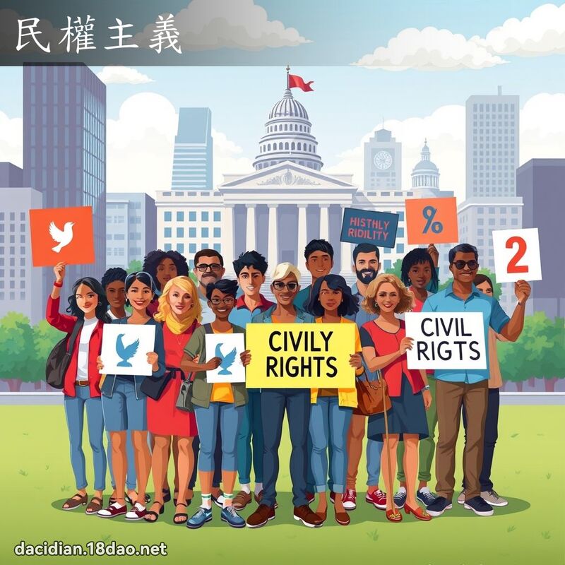 民權主義 - 國語大辭典配圖