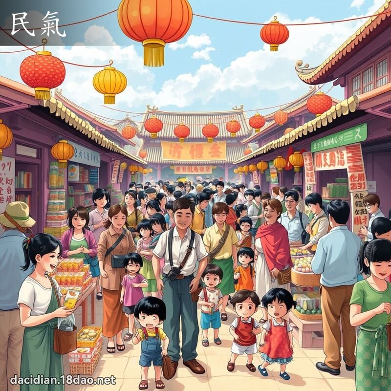 民氣 - 國語大辭典配圖