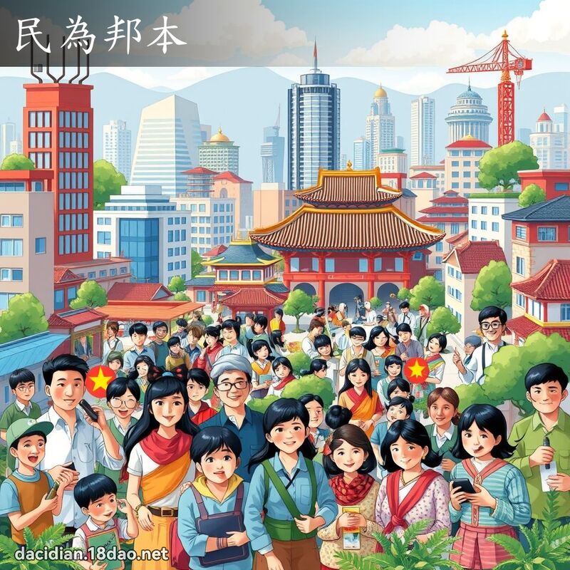 民为邦本 - 国语大辞典配图