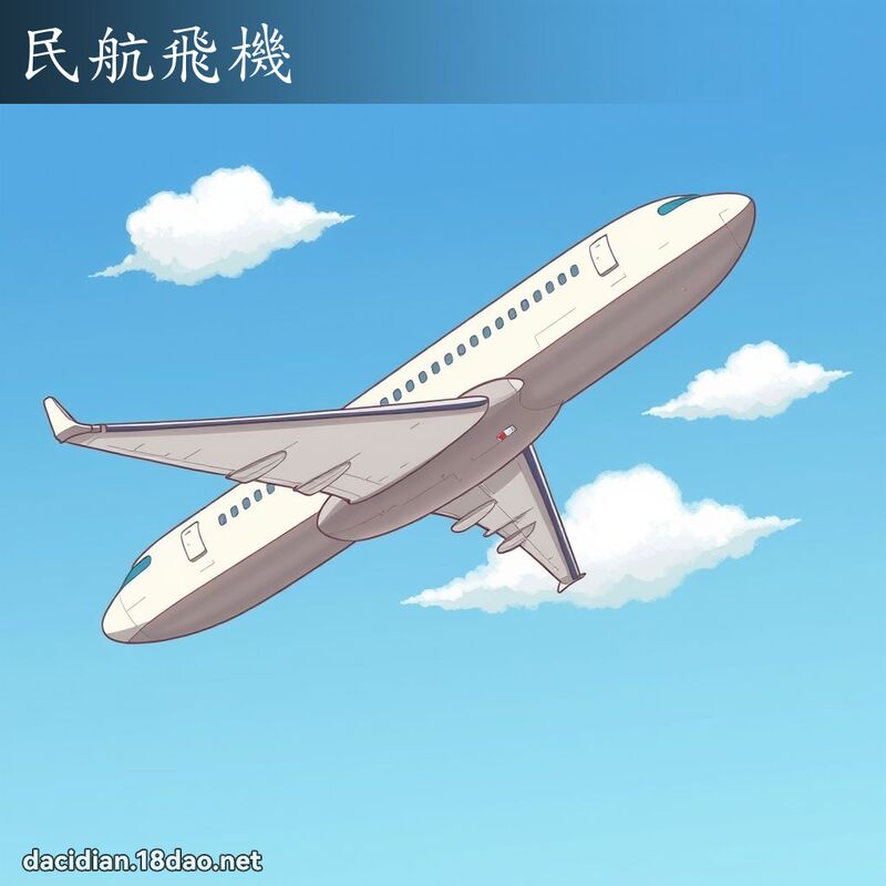 民航飞机 - 国语大辞典配图