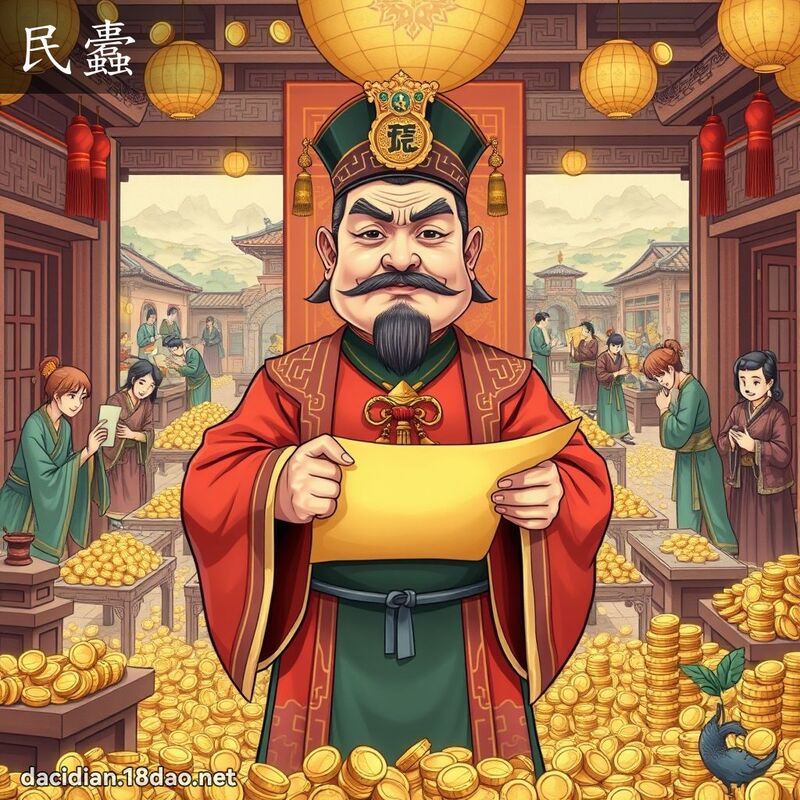 民蠹 - 国语大辞典配图