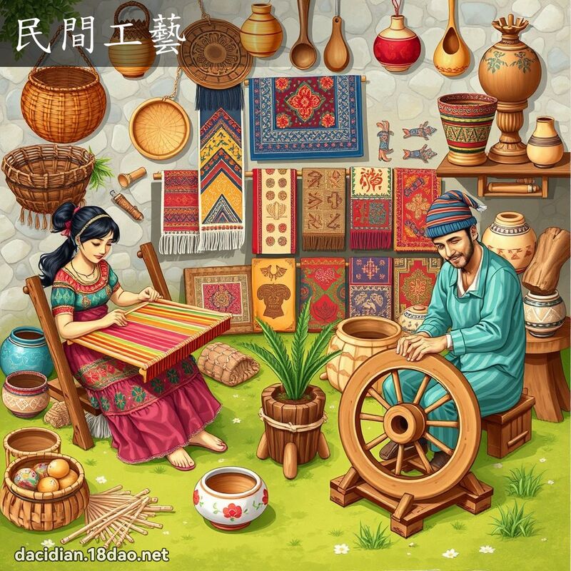 民间工艺 - 国语大辞典配图
