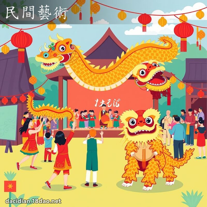 民间艺术 - 国语大辞典配图