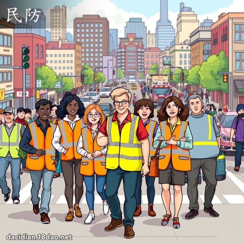 民防 - 国语大辞典配图