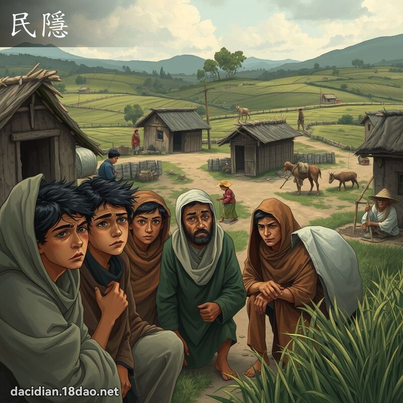 民隱 - 国语大辞典配图