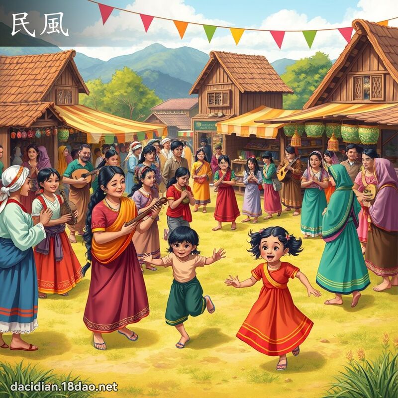 民风 - 国语大辞典配图