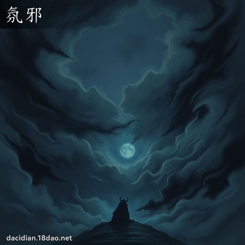 氛邪 - 國語大辭典配圖