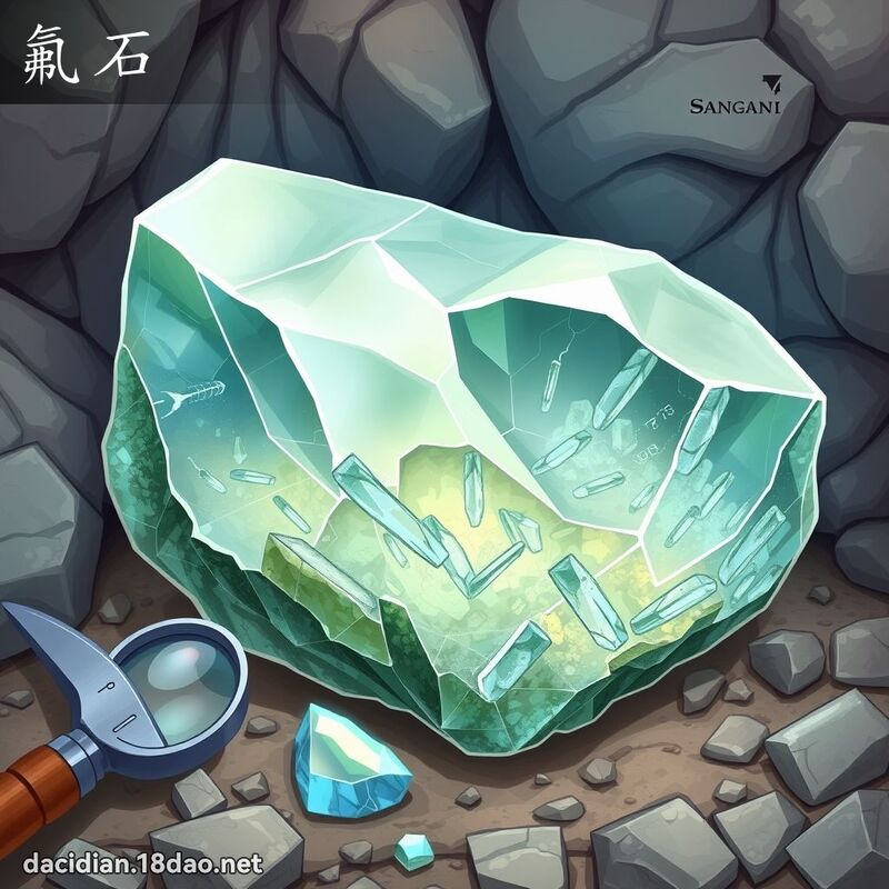 氟石 - 國語大辭典配圖