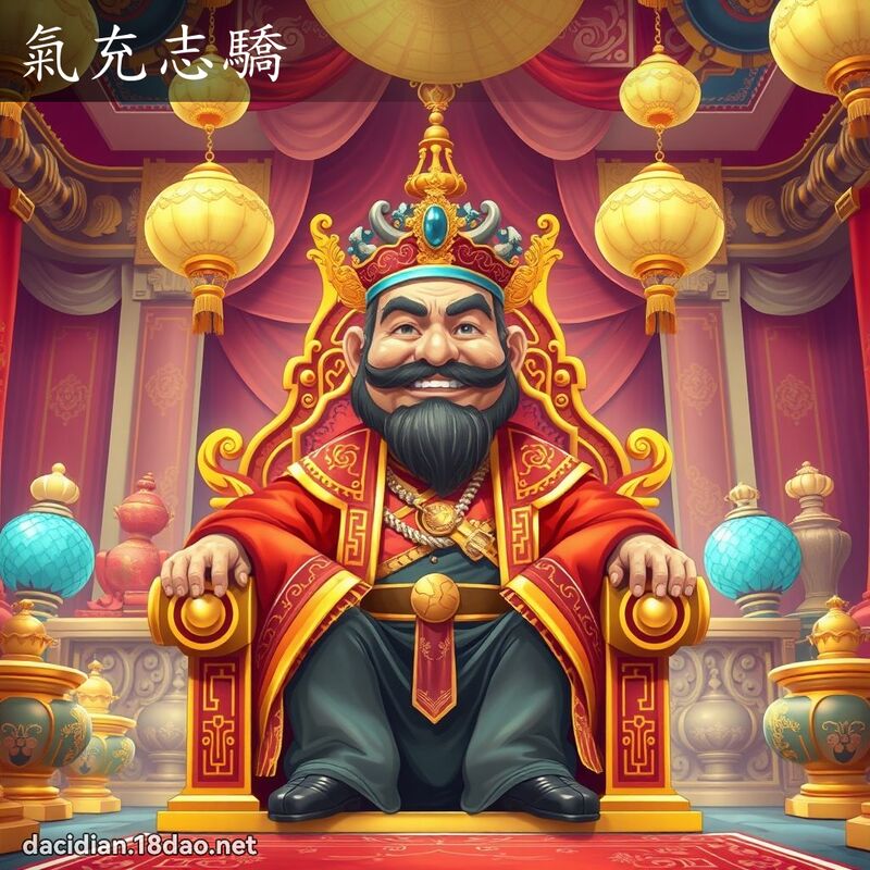 气充志骄 - 国语大辞典配图