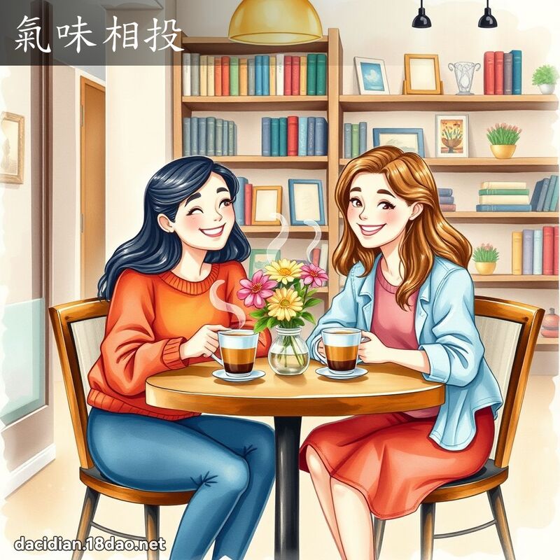 气味相投 - 国语大辞典配图