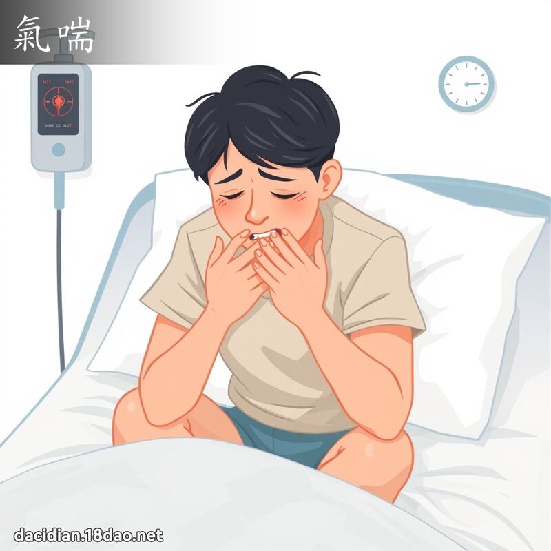 气喘 - 国语大辞典配图