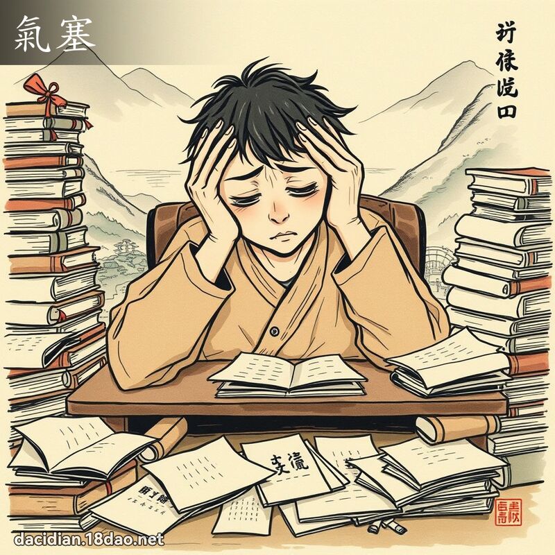 气塞 - 国语大辞典配图