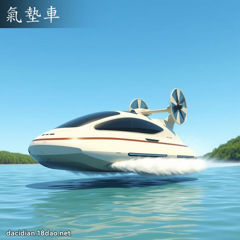 氣墊車 - 國語大辭典配圖