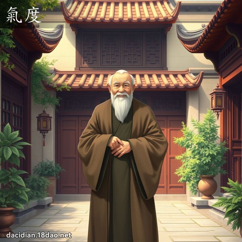氣度 - 國語大辭典配圖