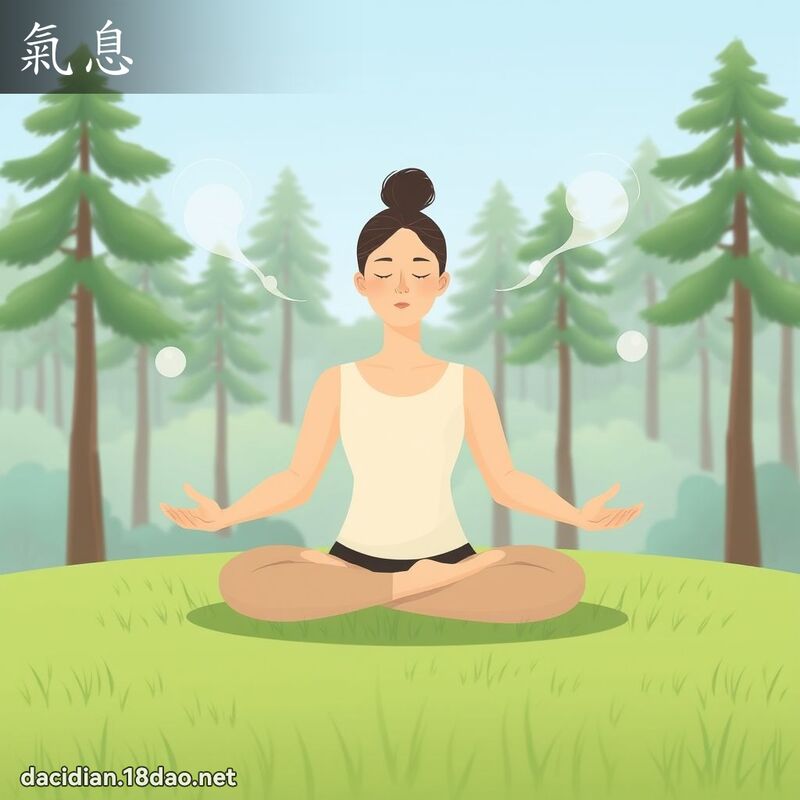 气息 - 国语大辞典配图