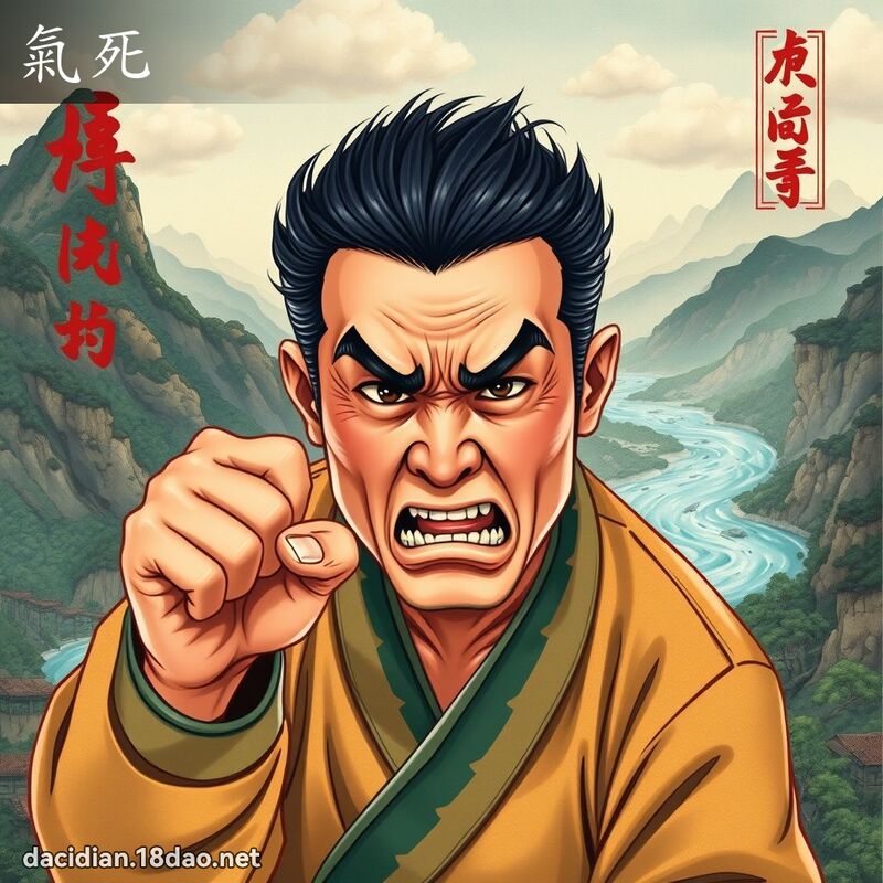 气死 - 国语大辞典配图