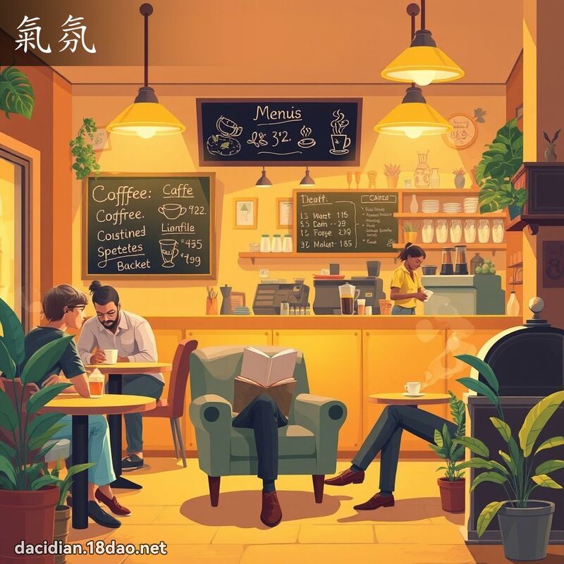 氣氛 - 國語大辭典配圖