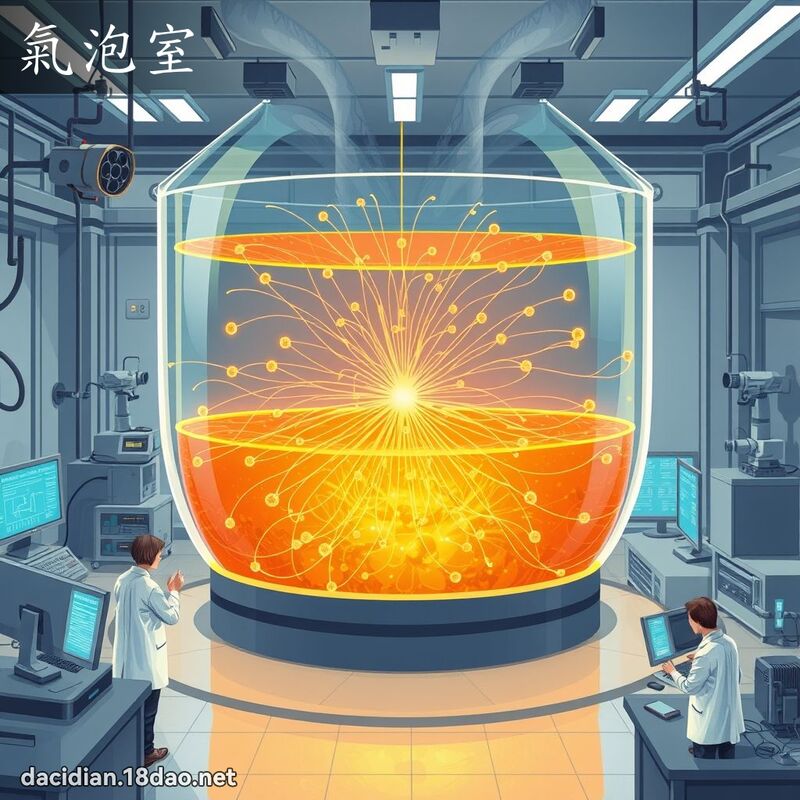 氣泡室 - 國語大辭典配圖