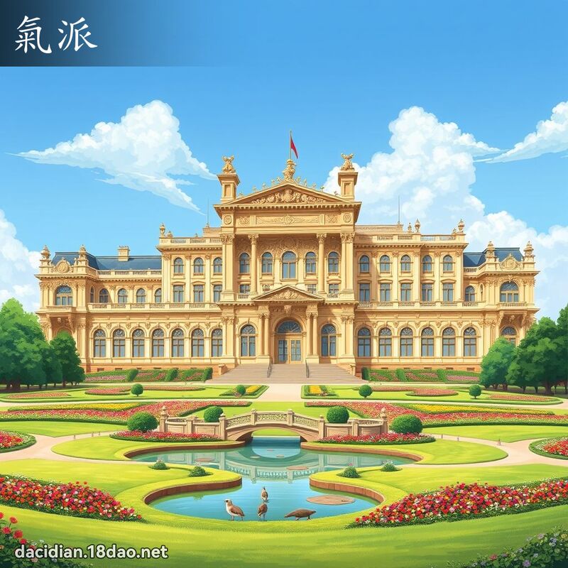 气派 - 国语大辞典配图