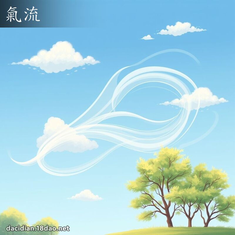 气流 - 国语大辞典配图
