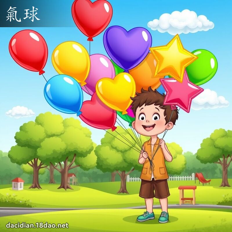 气球 - 国语大辞典配图