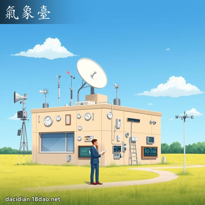 气象台 - 国语大辞典配图