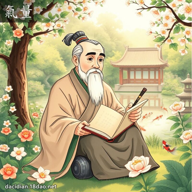 氣量 - 國語大辭典配圖