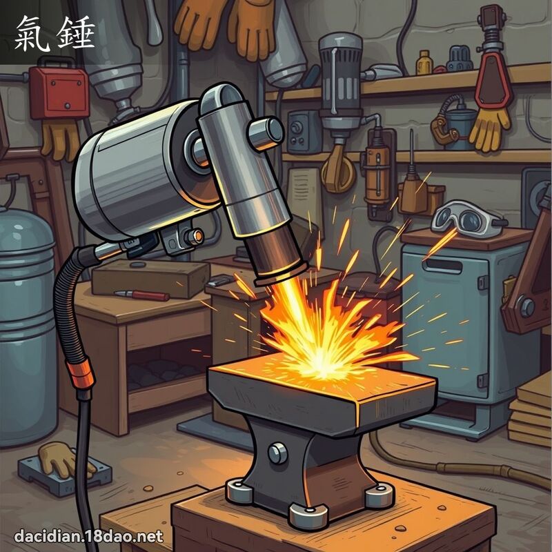 氣錘 - 國語大辭典配圖