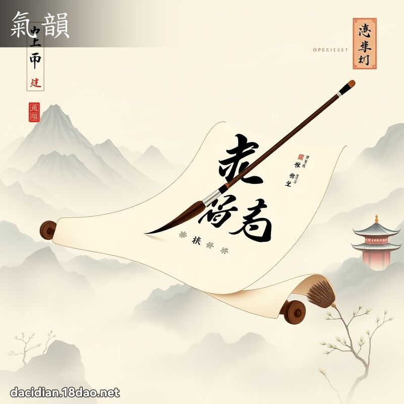 氣韻 - 國語大辭典配圖