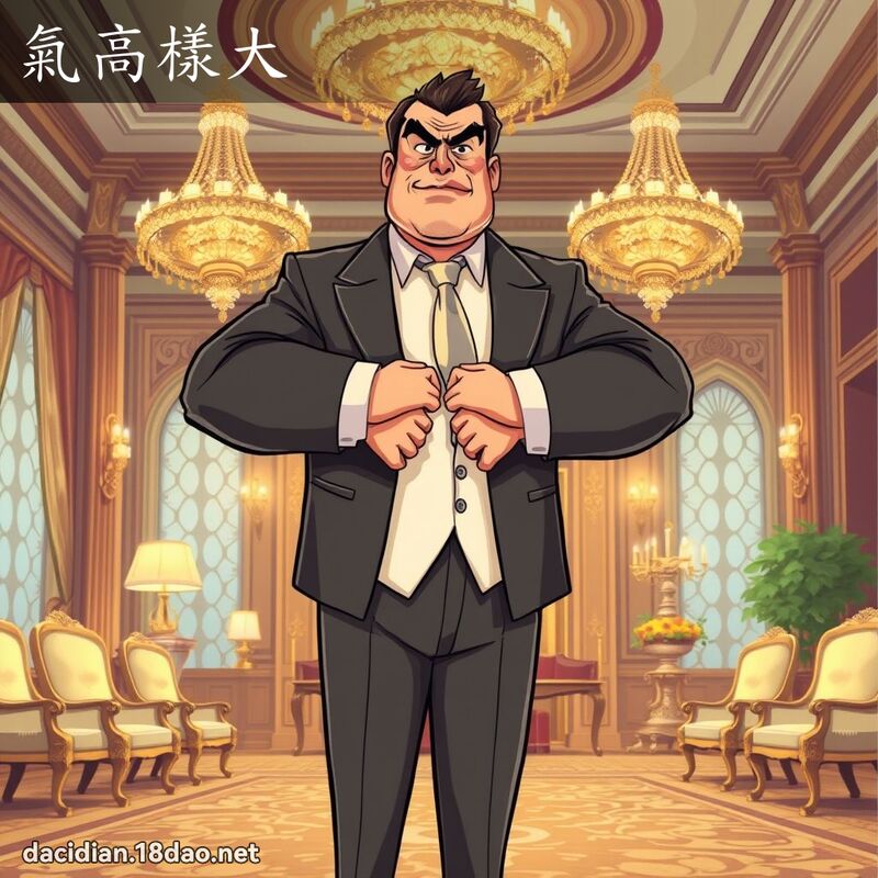气高样大 - 国语大辞典配图